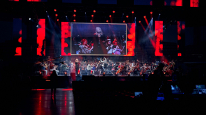 multiscena oświetlenie koncertu